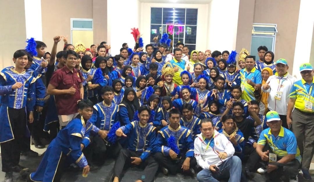 Participation in Opening Ceremony PORPROV V Kepri (Pekan OlahRaga Provinsi) 